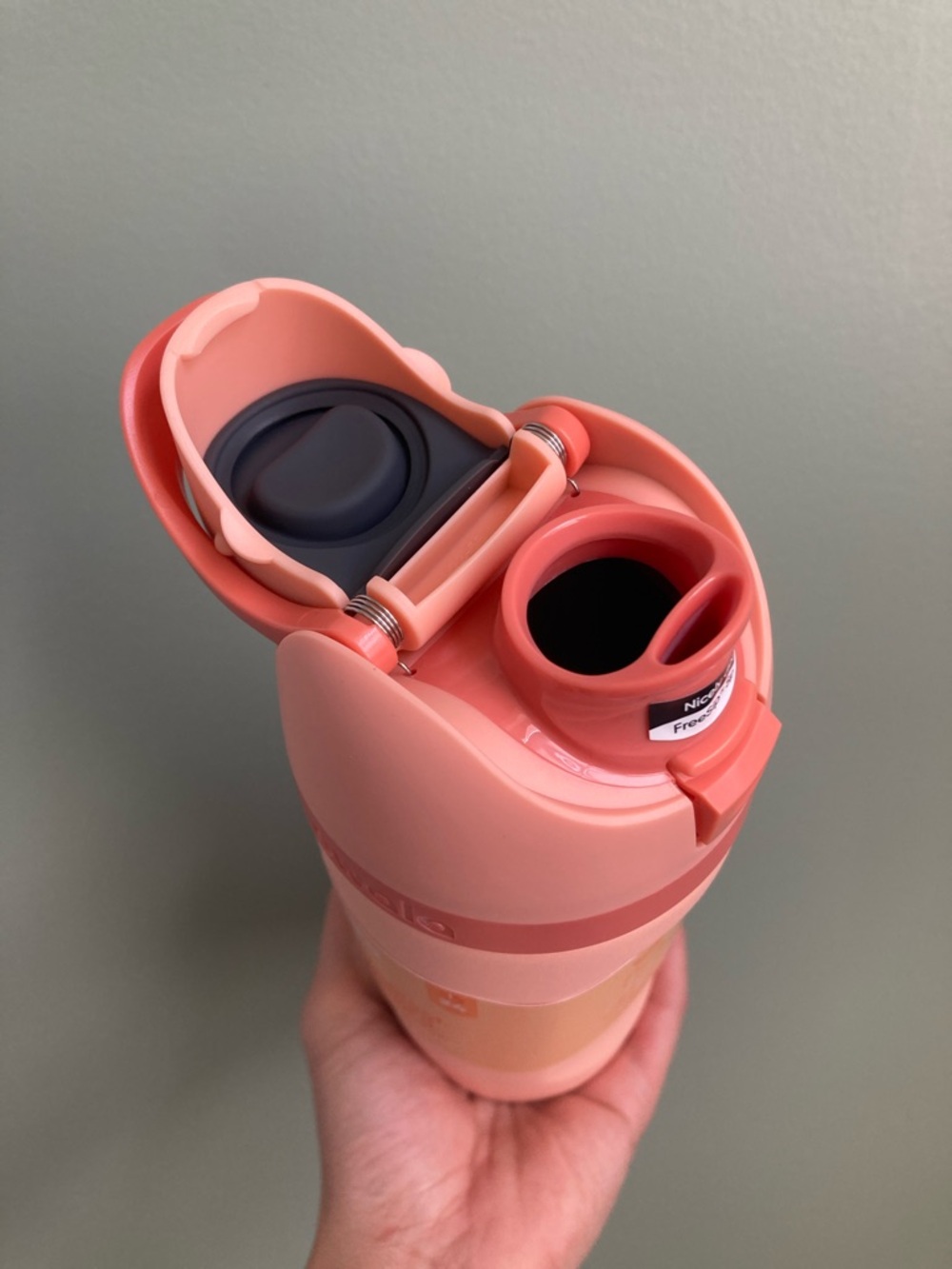 NEW Owala Kids’ FreeSip Water Bottle - Peach of Mind - Picture 4 of 8